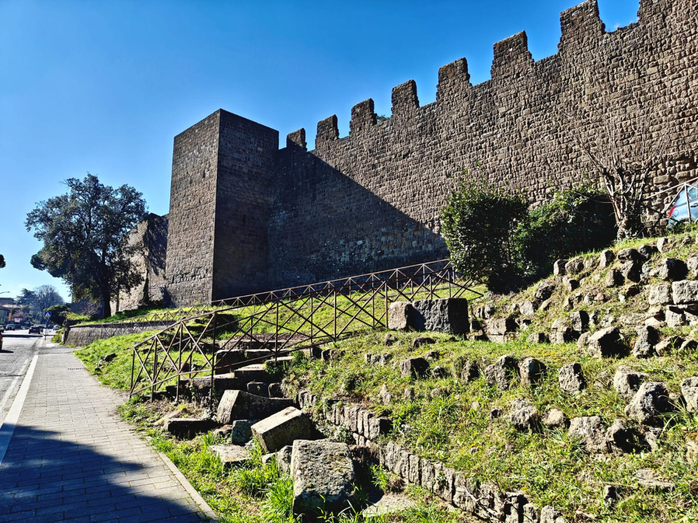 Viterbo, resti del Palazzo di Federico II