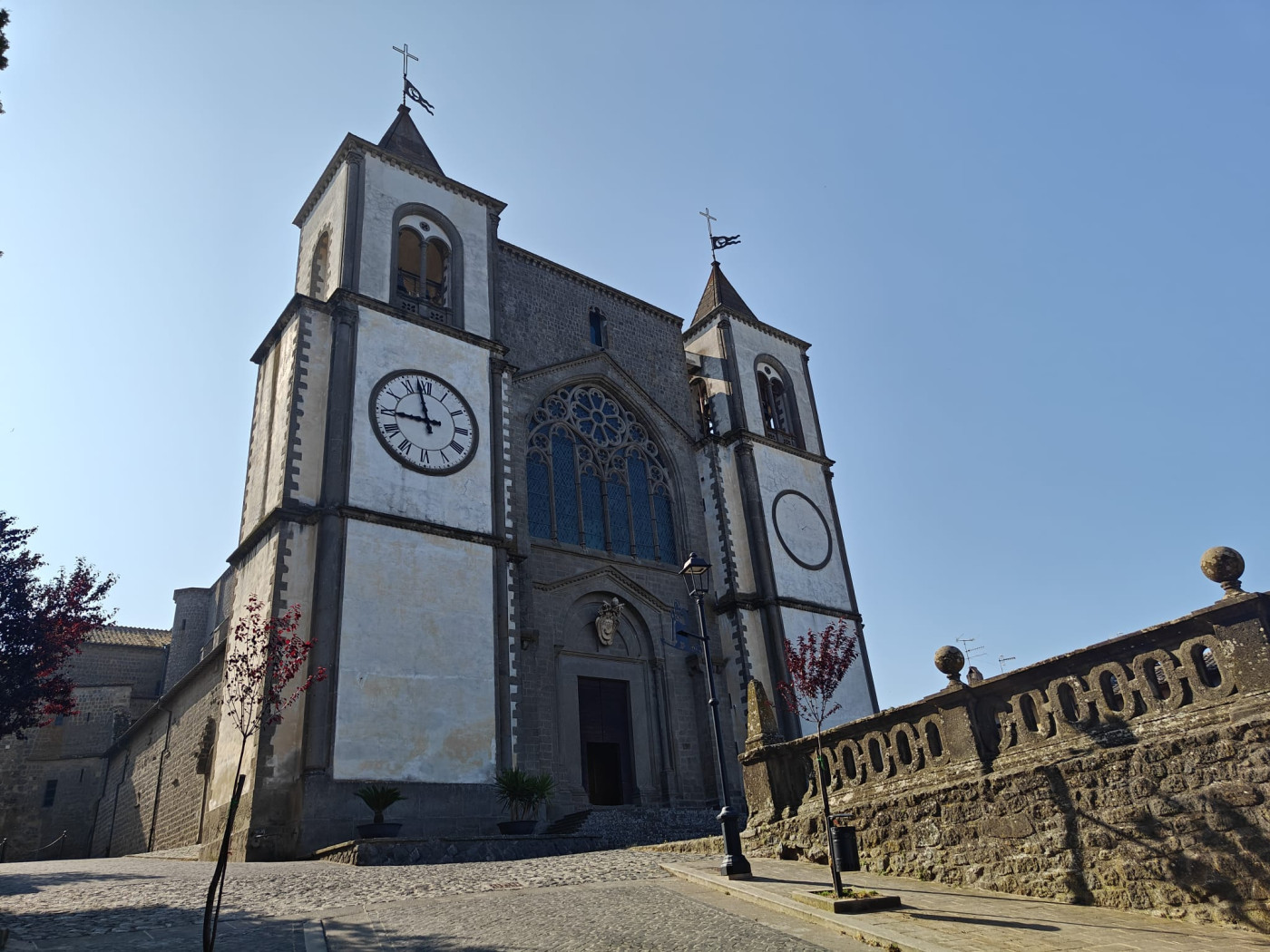 Abbazia di San Martino al Cimino, esterni